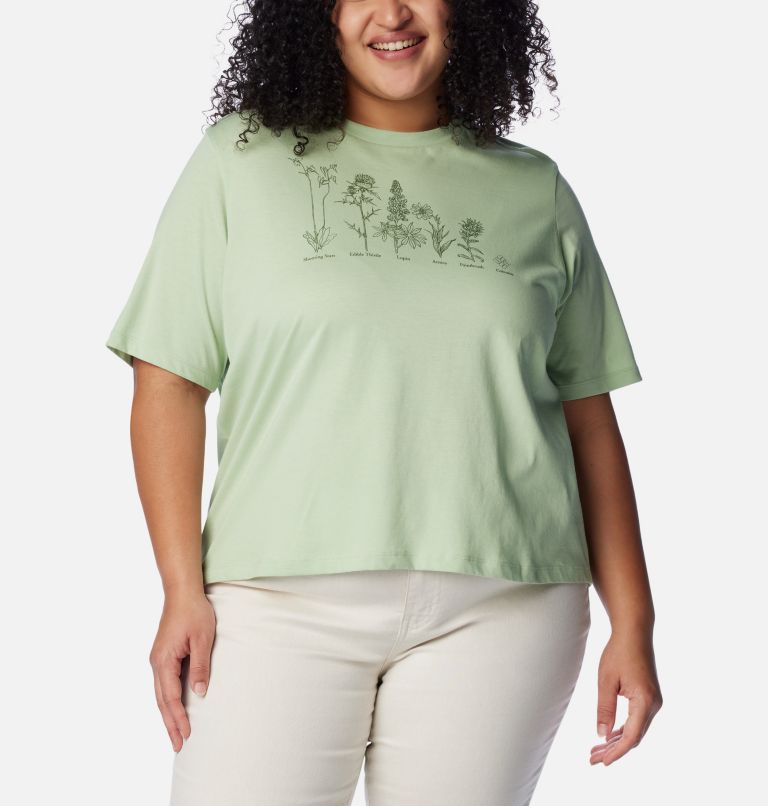 Columbia Womens North Cascades Relaxed T-Shirt - Plus Size